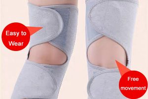 Genouillère double couche avec sangle réglable